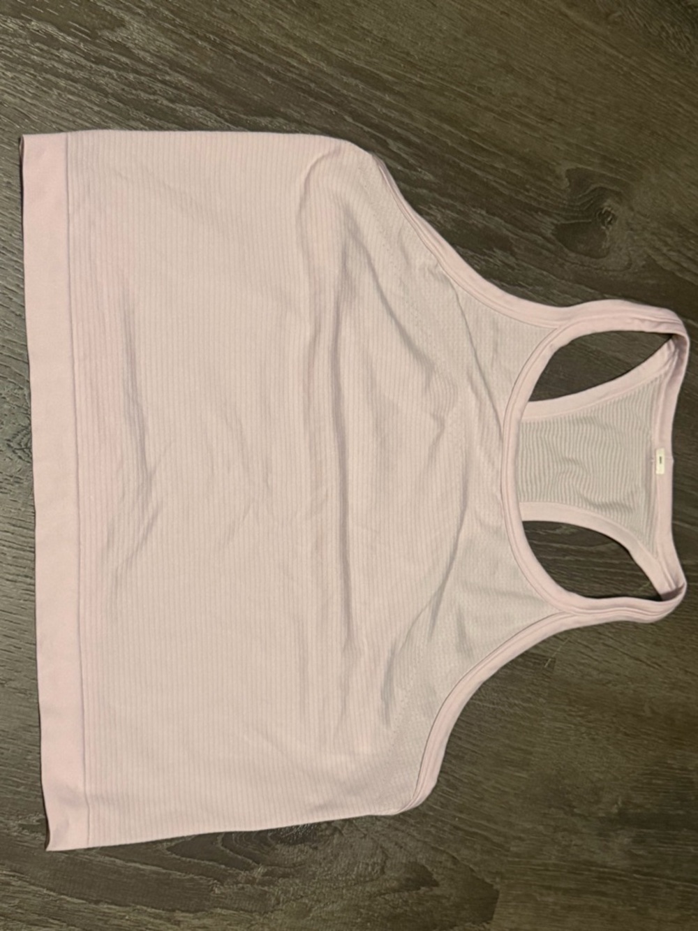 Light Pink lululemon Ribbed Racerback Crop Top